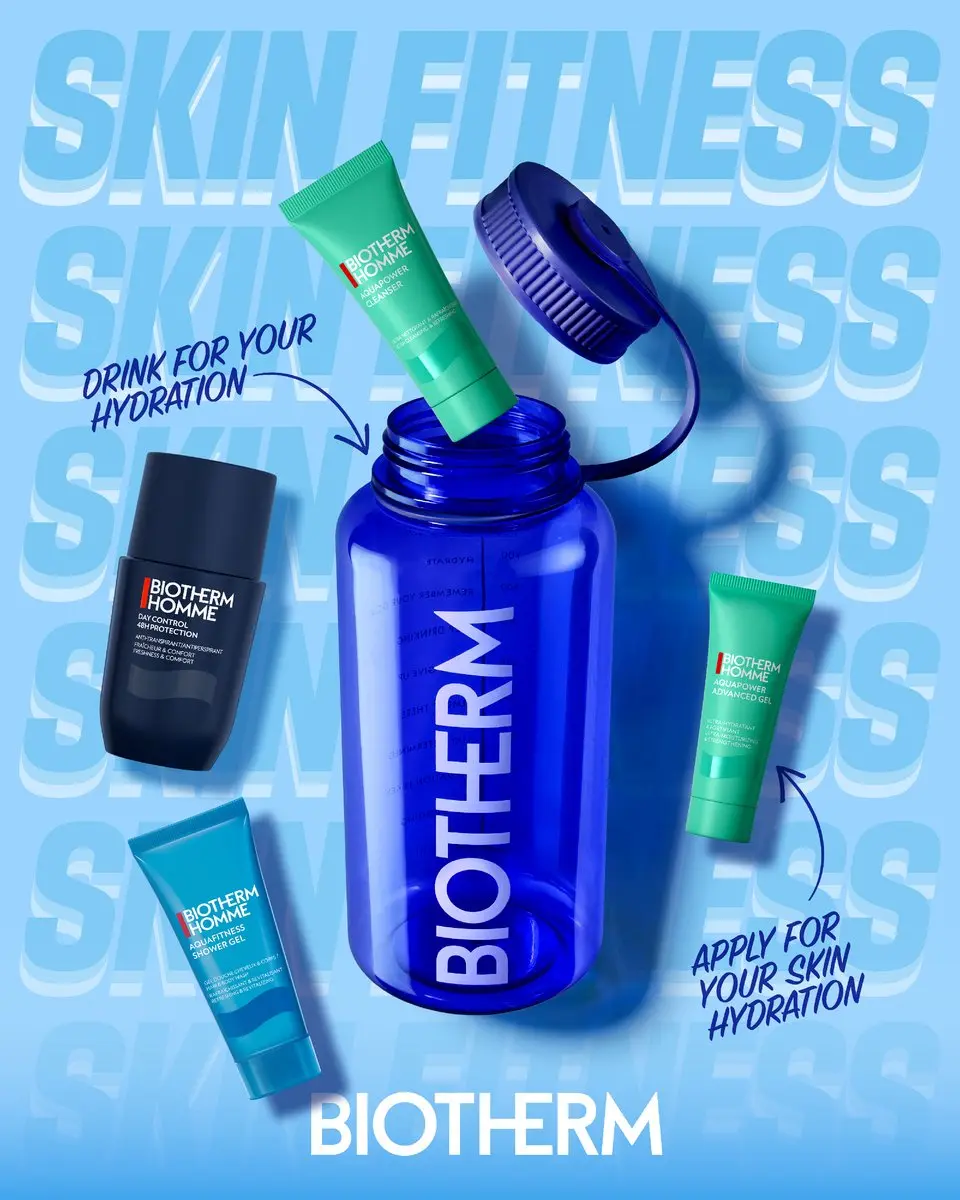 Biotherm BIO S1 25 Power Drop Set - Dagcrème & Douchegel