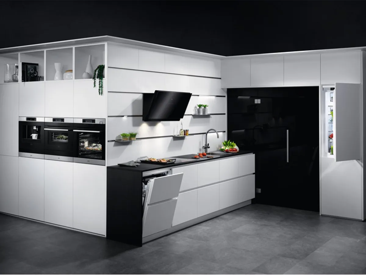 AEG KMK761000W Elektrische Oven 43L - 1900W - Wit