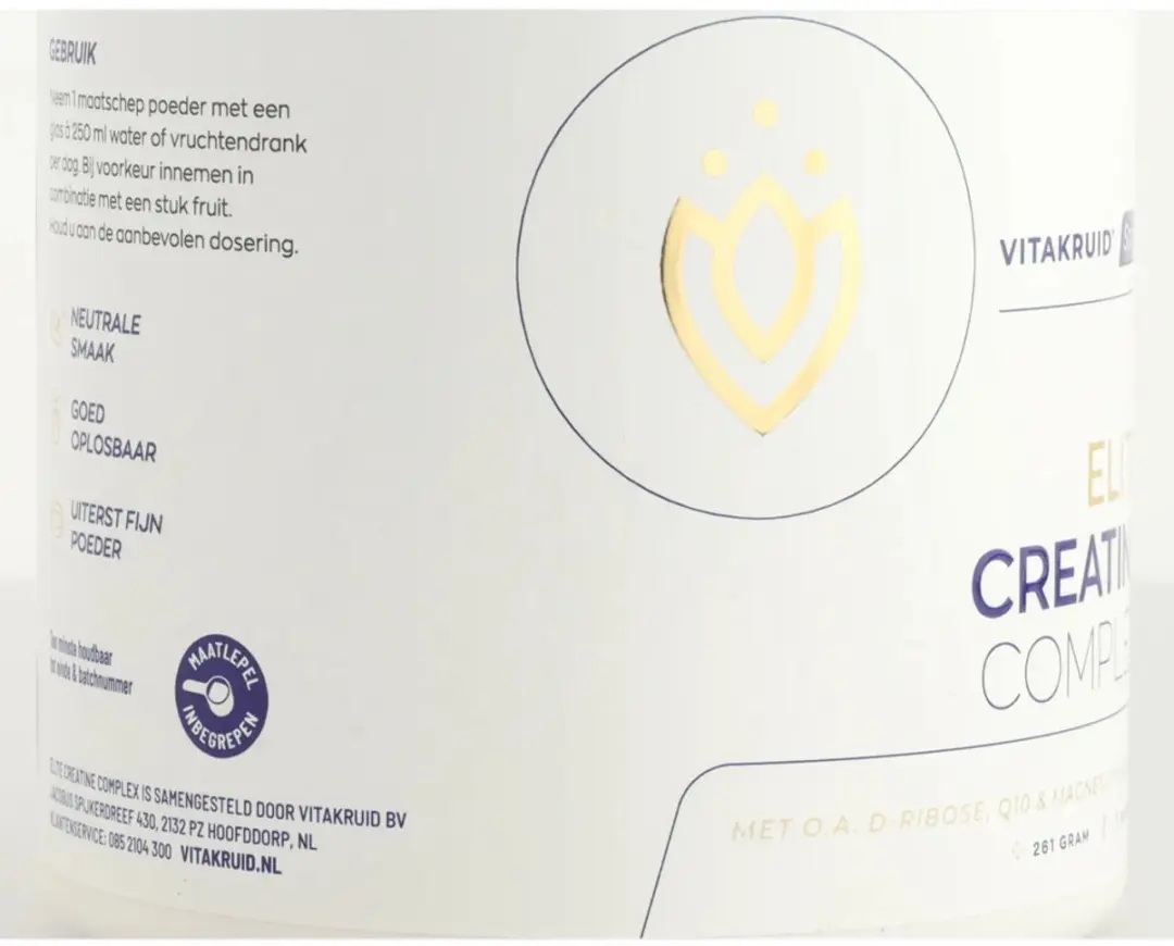 Vitakruid Elite Creatine Monohydraat Complex - 2x261g