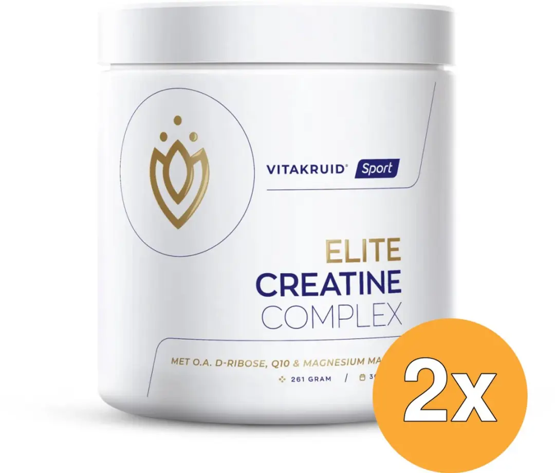 Vitakruid Elite Creatine Monohydraat Complex - 2x261g