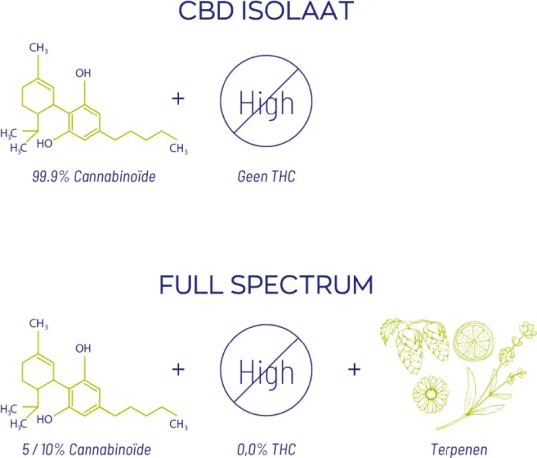 Vitakruid CBD Olie 5% Full Spectrum 10ml - afbeelding 6 van 6