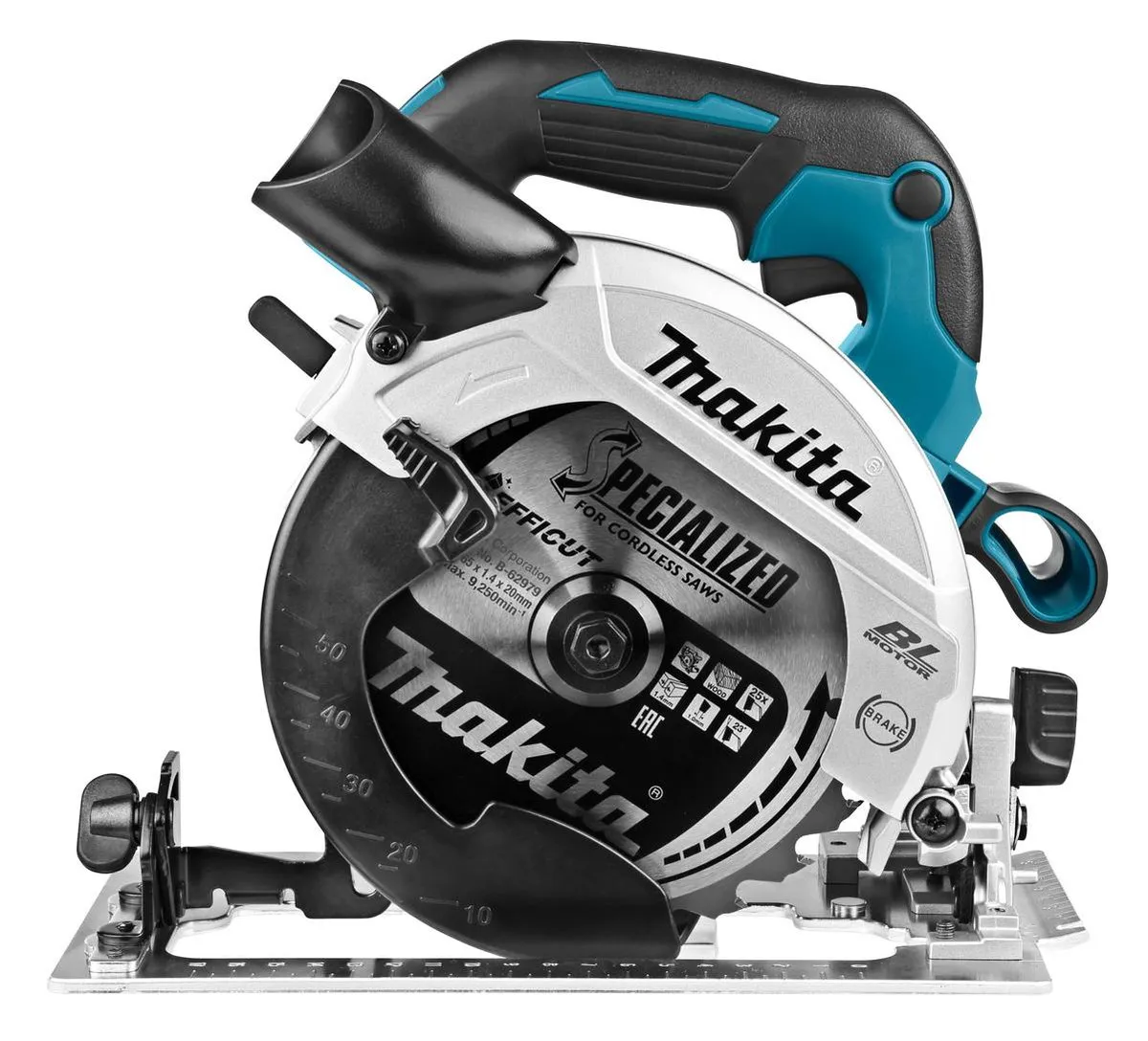 Makita DHS660RTJ Cirkelzaag 18V - 165mm - 2x 5.0Ah Accu