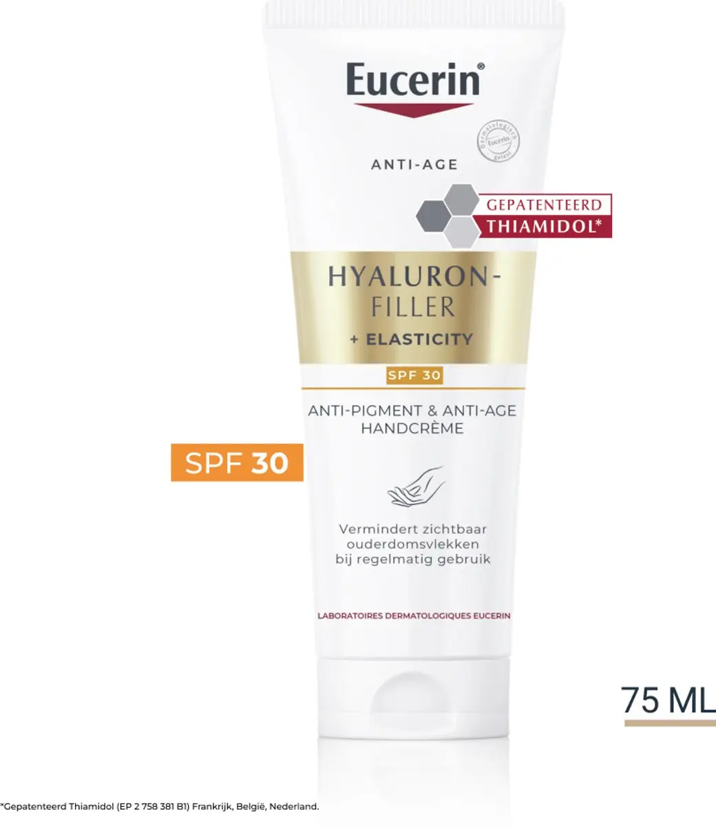 Eucerin Hyaluron-Filler + Elasticity Handcrème SPF 30 - 75ml