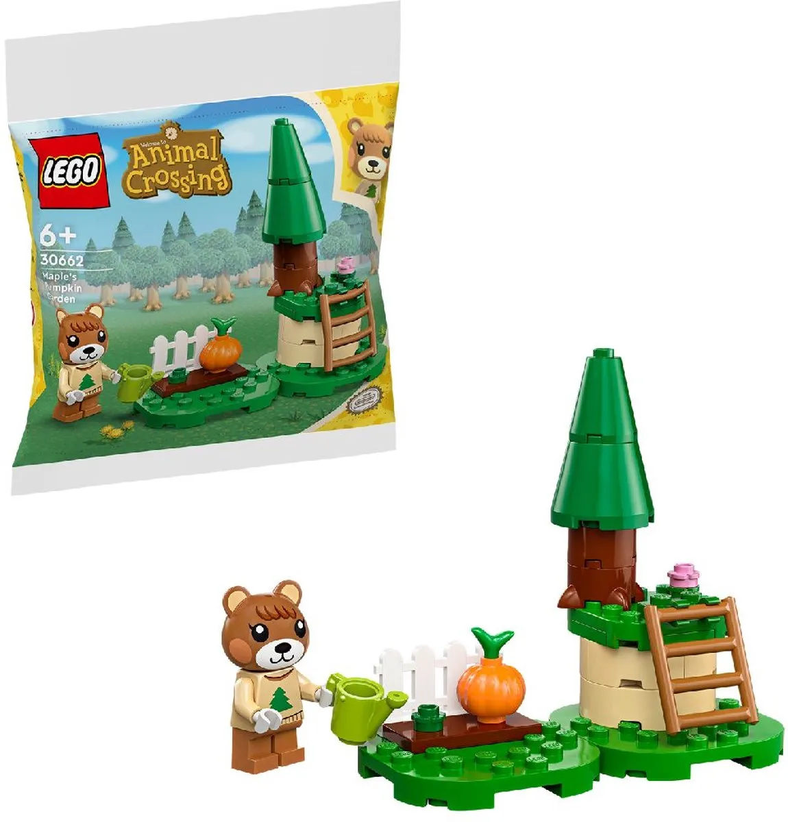 LEGO Animal Crossing Maple's Pompoentuin 30662 - 29 Stukken