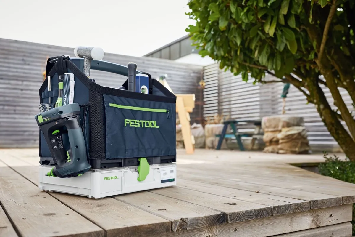 Festool SYS3 T-BAG M ToolBag 20L - Blauw/Grijs/Zwart