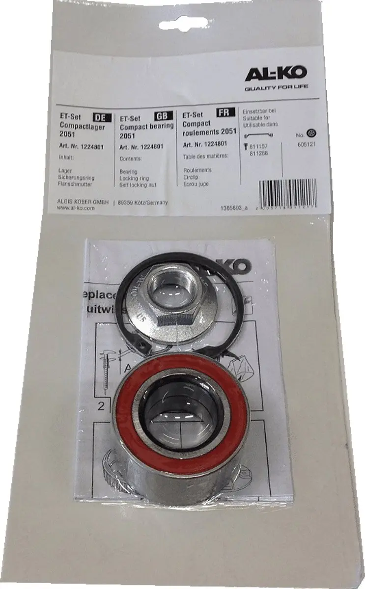 AL-KO Compactlagerset 2051 605124 - Tot 1350 kg