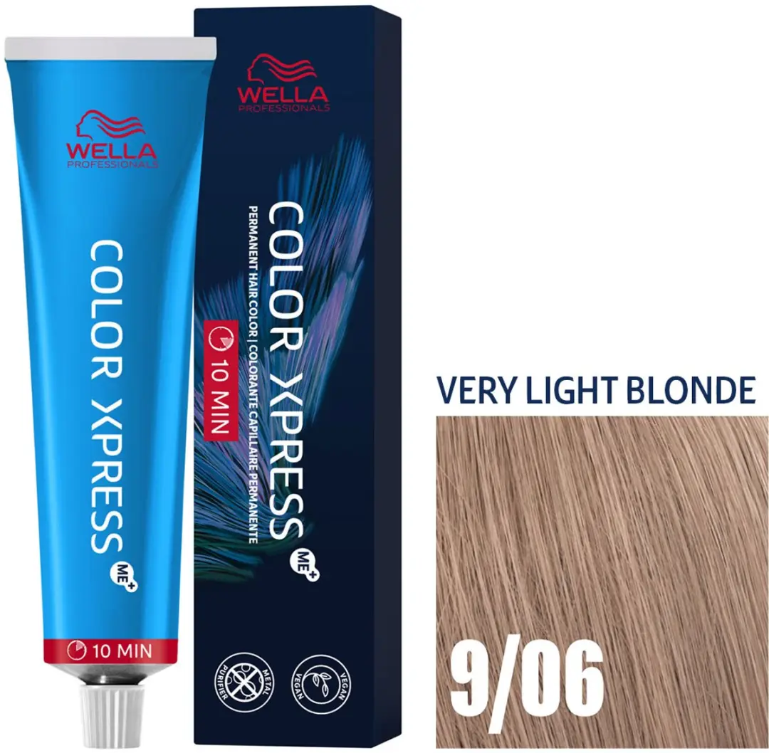 Wella Professionals Xpress Color Very Light Blonde 9/06 - 60ml - Grijs