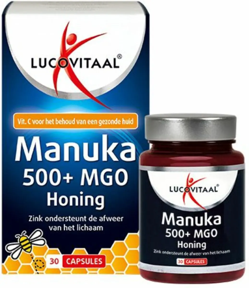 Lucovitaal Manuka Honing Zink 30 Capsules