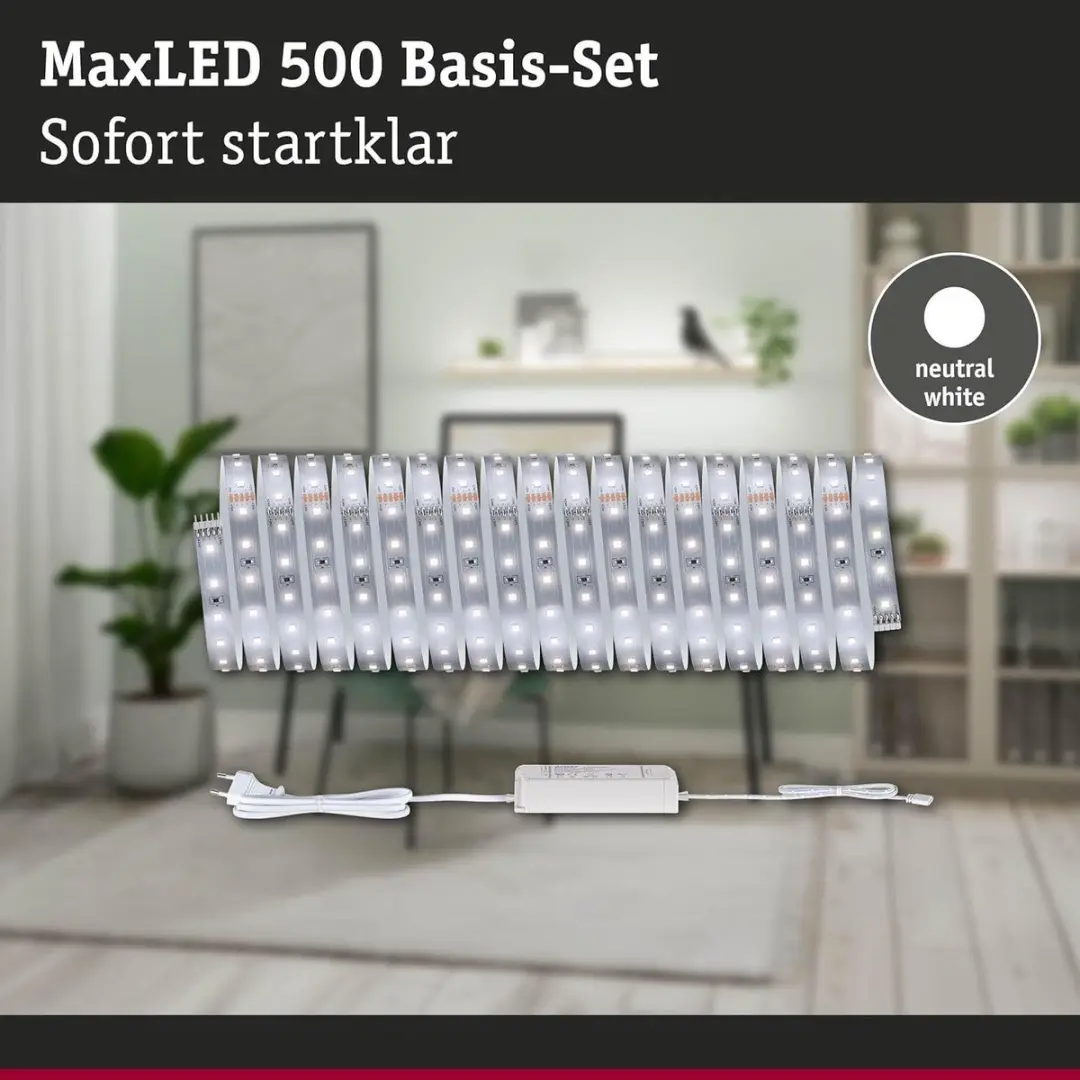 Paulmann MaxLED 500 71235 LED-strip 10m - 28W - 550lm/m - 4000K