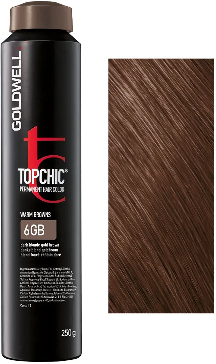 Goldwell Topchic Depot Bus 250ml - Bruin 6GB