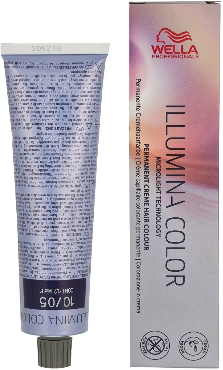 Wella Professionals Illumina Color 10/05 Haarverf 150ml - Zwart