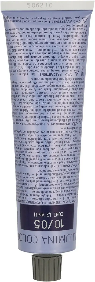 Wella Professionals Illumina Color 10/05 Haarverf 150ml - Zwart - afbeelding 6 van 6