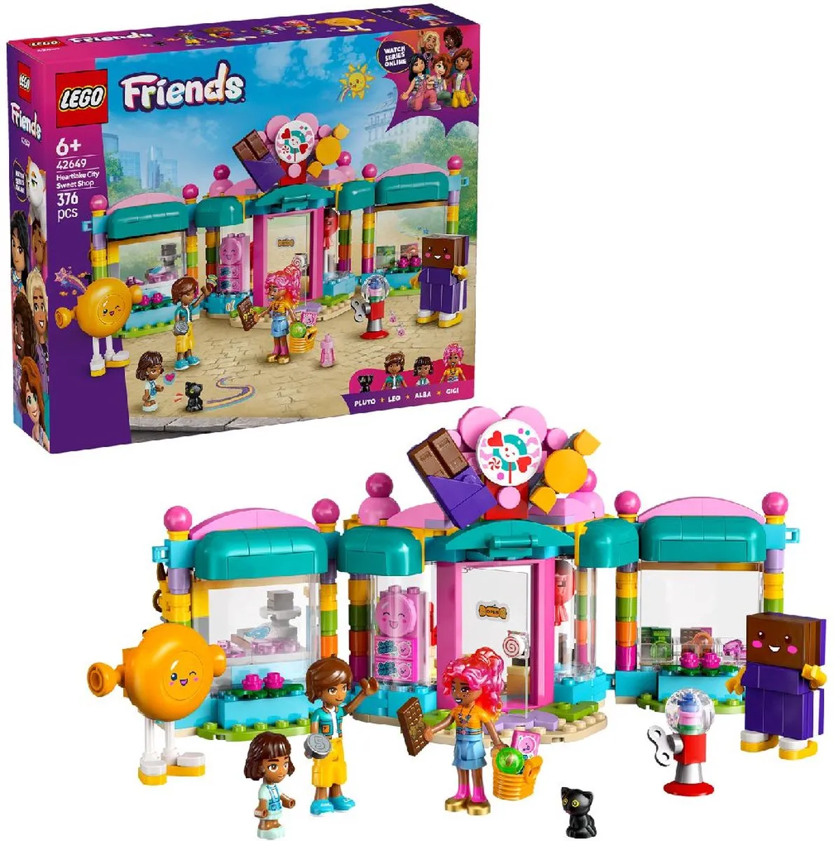 LEGO Friends Heartlake City Snoepwinkel 42649 - 376 Stukken
