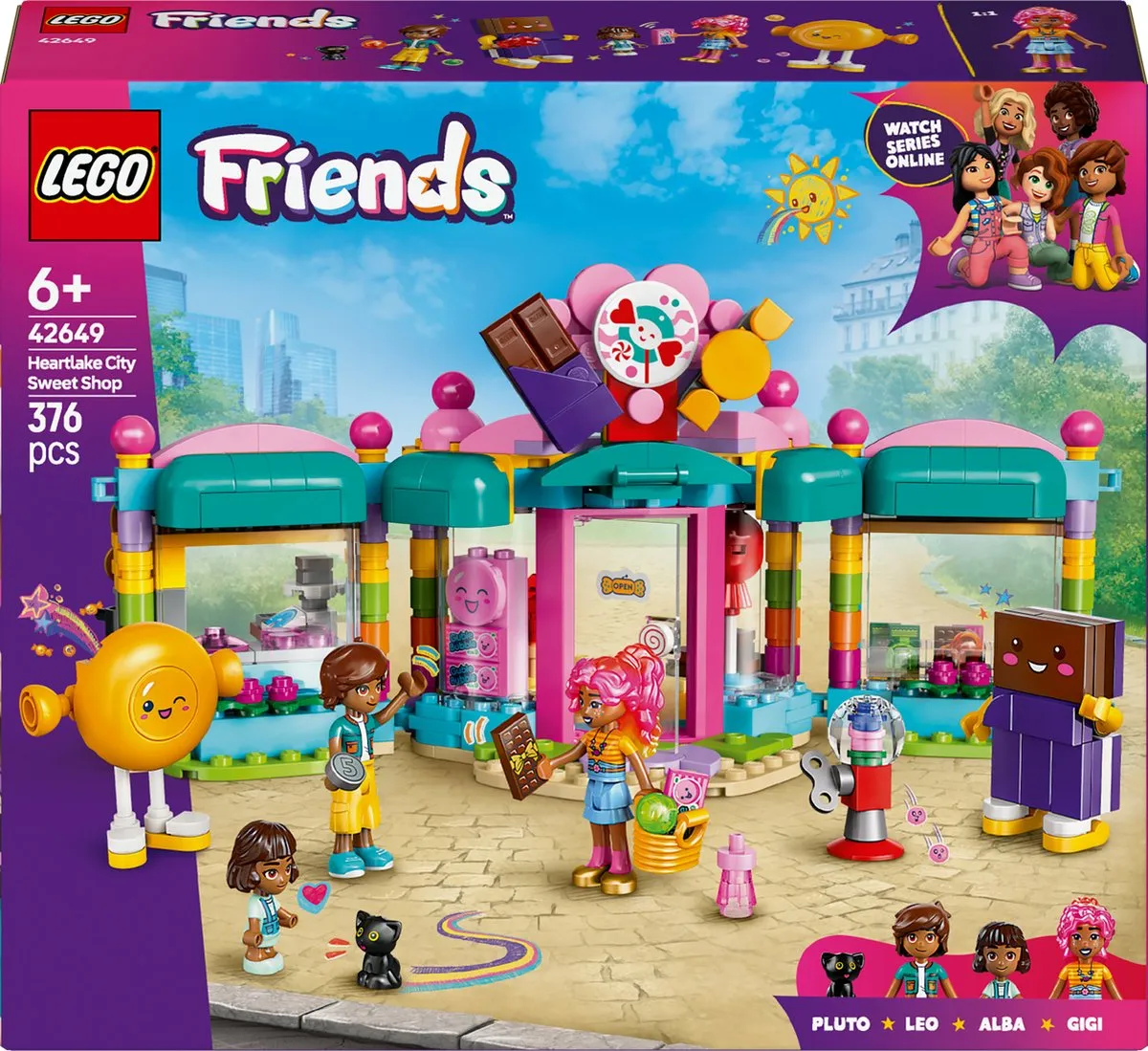 LEGO Friends Heartlake City Snoepwinkel 42649 - 376 Stukken