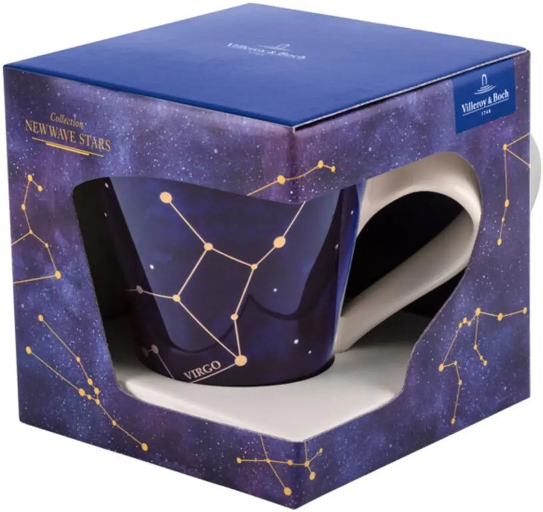 Villeroy & Boch Jungfrau NewWave Tasse 300ml - wit-blauw