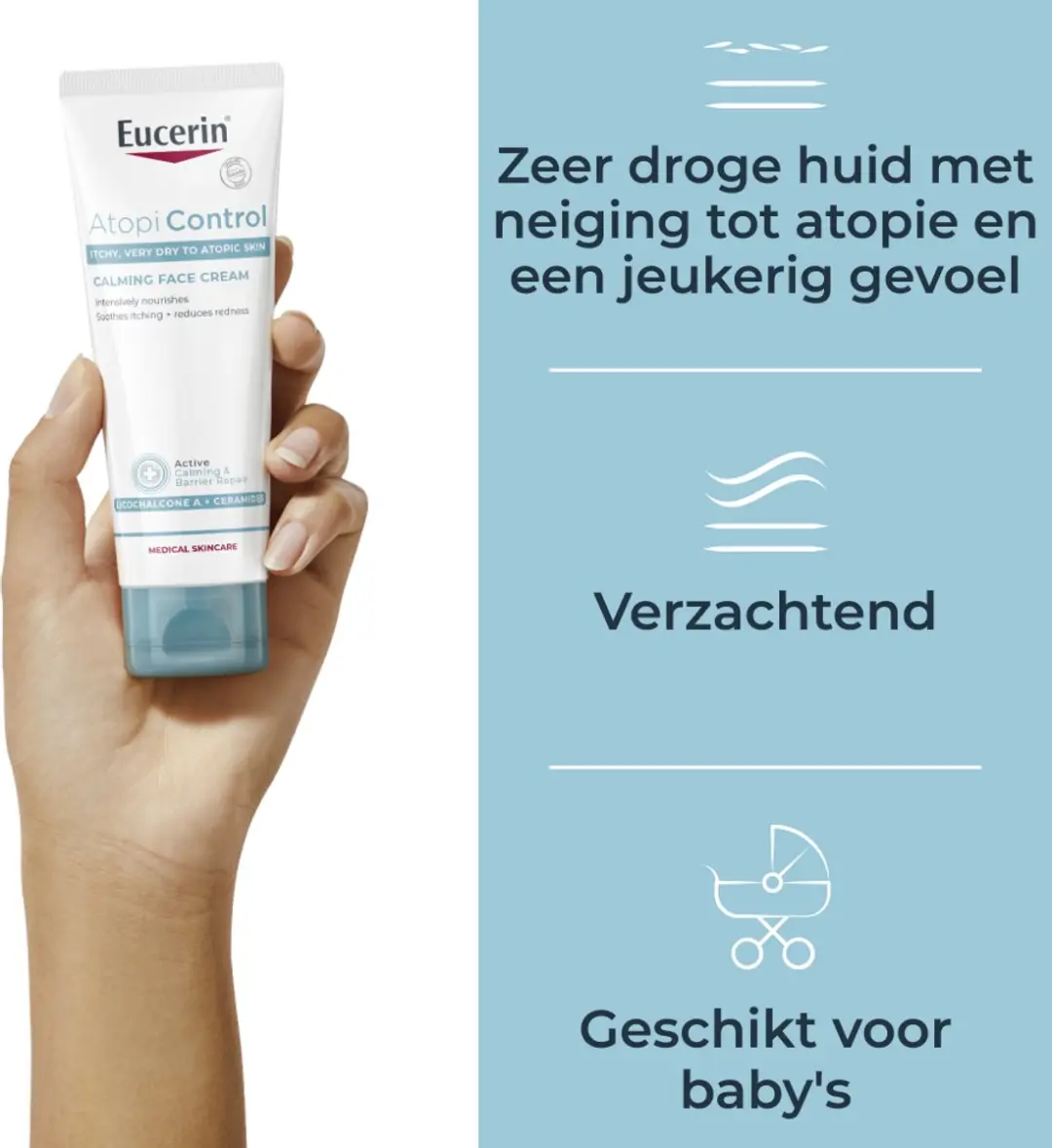 Eucerin AtopiControl Kalmerende Gezichtscreme 50ml
