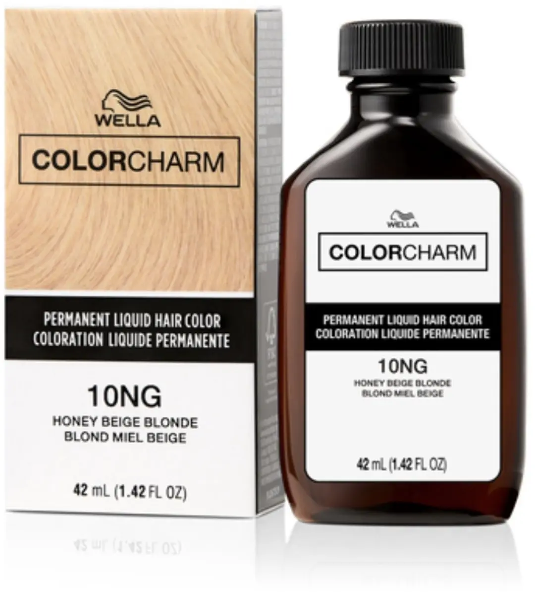 Wella Professionals Color Charm Permanent Haarverf 10NG Honey Beige Blonde 42ml