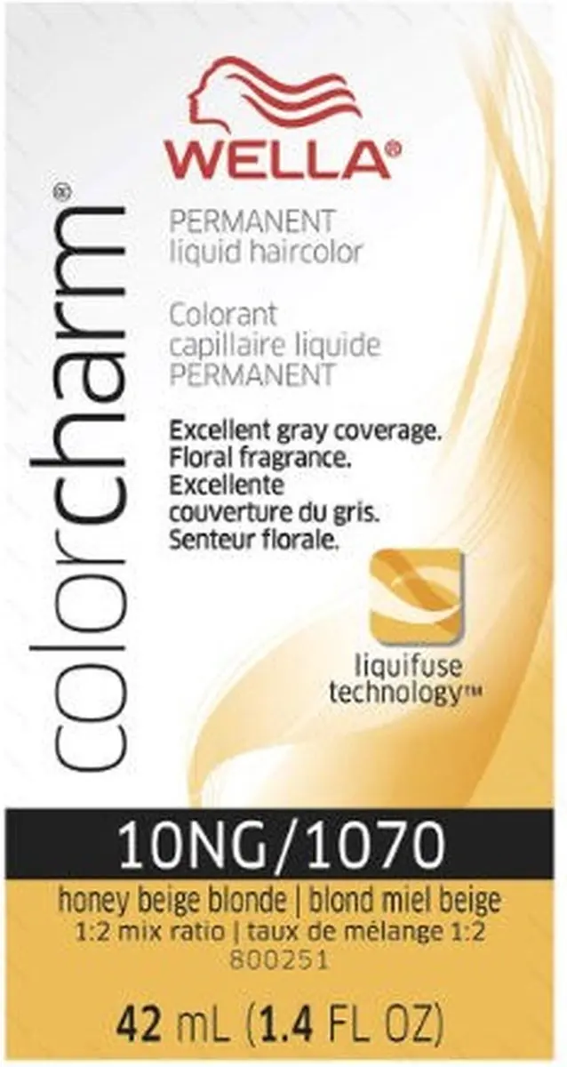 Wella Professionals Color Charm Permanent Haarverf 10NG Honey Beige Blonde 42ml