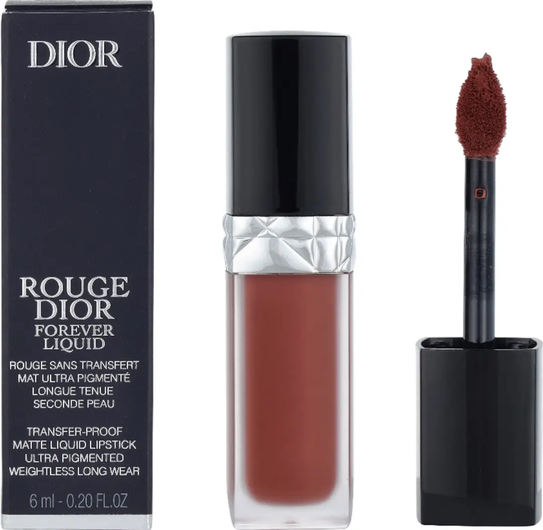 Dior Rouge Forever Liquid Lipstift 200 Forever Dream 6ml - afbeelding 6 van 6
