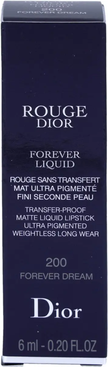 Dior Rouge Forever Liquid Lipstift 200 Forever Dream 6ml