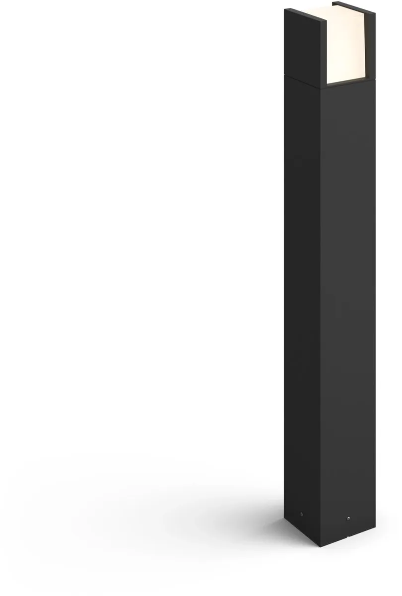 Philips Hue Fuzo sokkellamp - warmwit licht - hoog