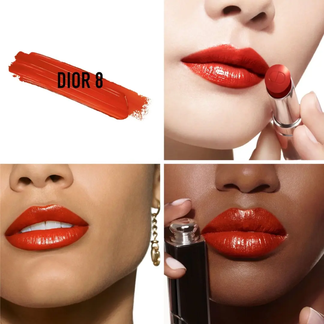 Dior Addict Shine Intense Lipstick Lady Red - 3.2g