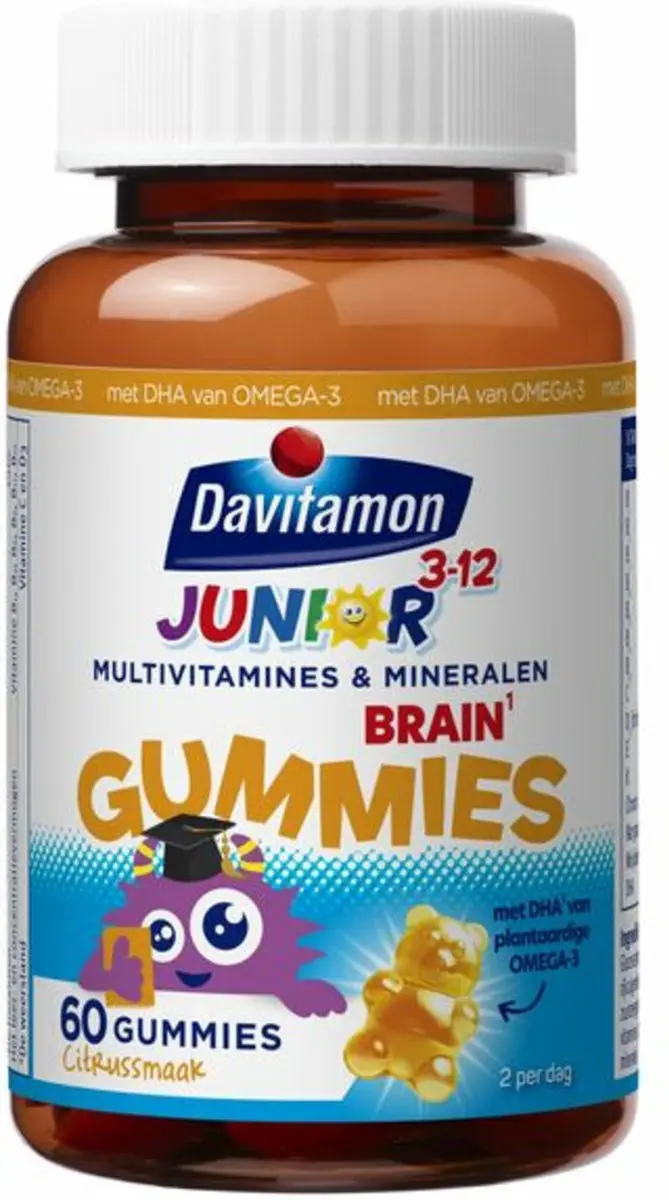 Davitamon Junior Brain Multivitamines