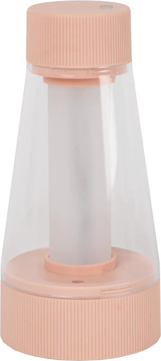 Lucide LORALI Oplaadbare Tafellamp - Ø7,7cm LED 2600K/3000K Roze
