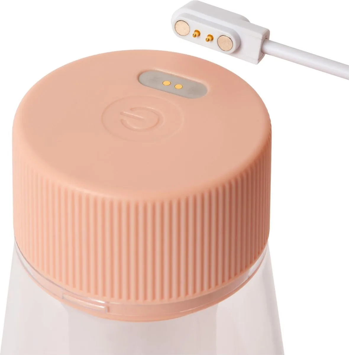Lucide LORALI Oplaadbare Tafellamp - Ø7,7cm LED 2600K/3000K Roze