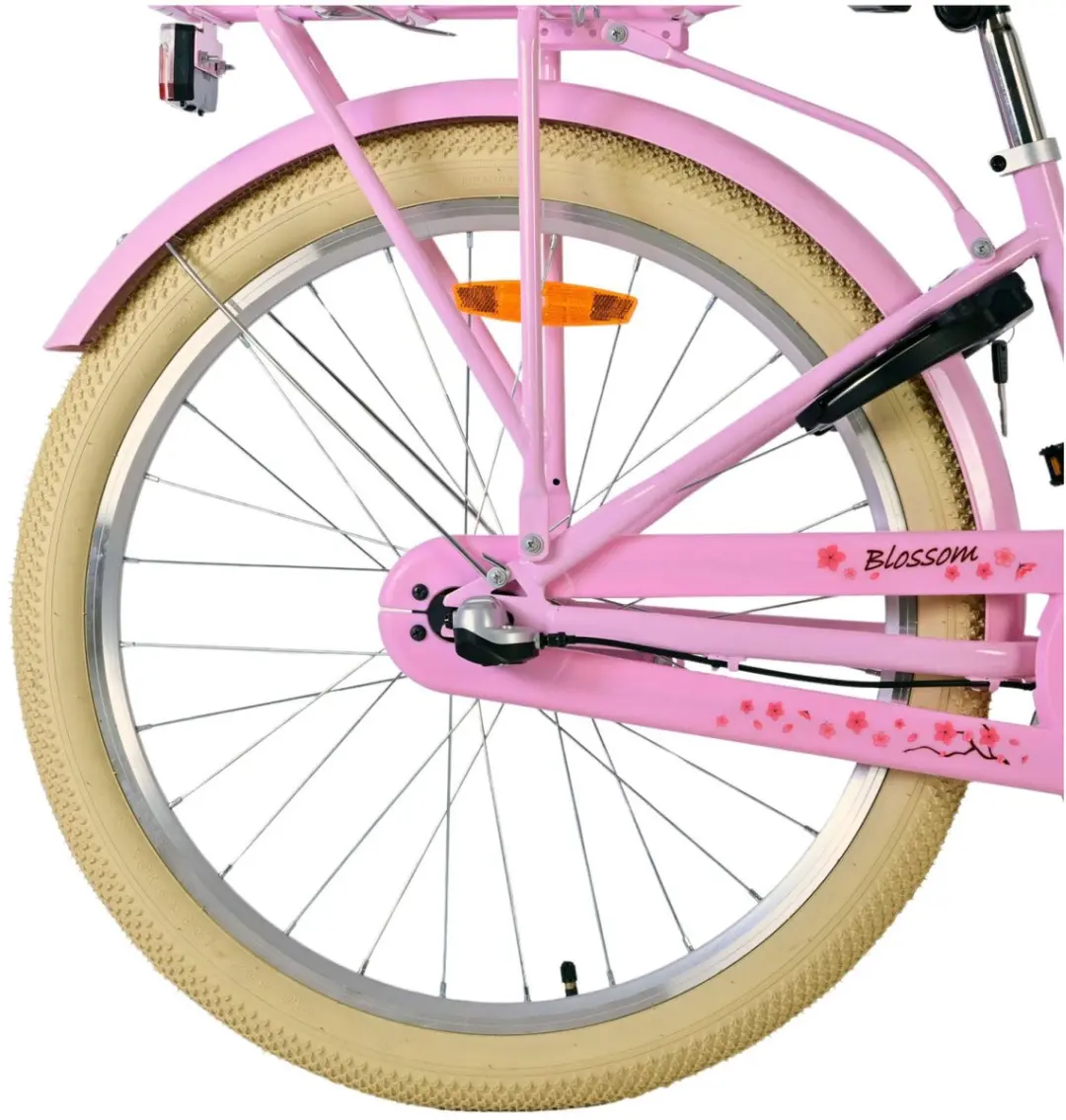Volare Blossom Kinderfiets 24 inch - Roze - 3 Versnellingen