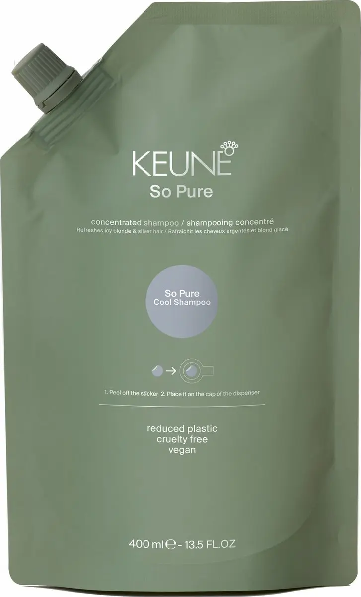 Keune So Pure Cool Shampoo Refill 400ml