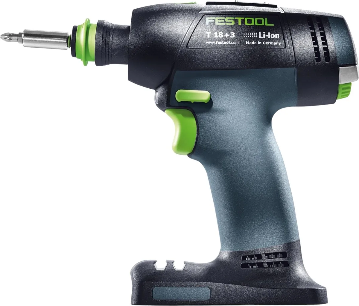 Festool T 18+3 Basic Accuschroefboormachine 18V 50Nm - 2x 8.0Ah