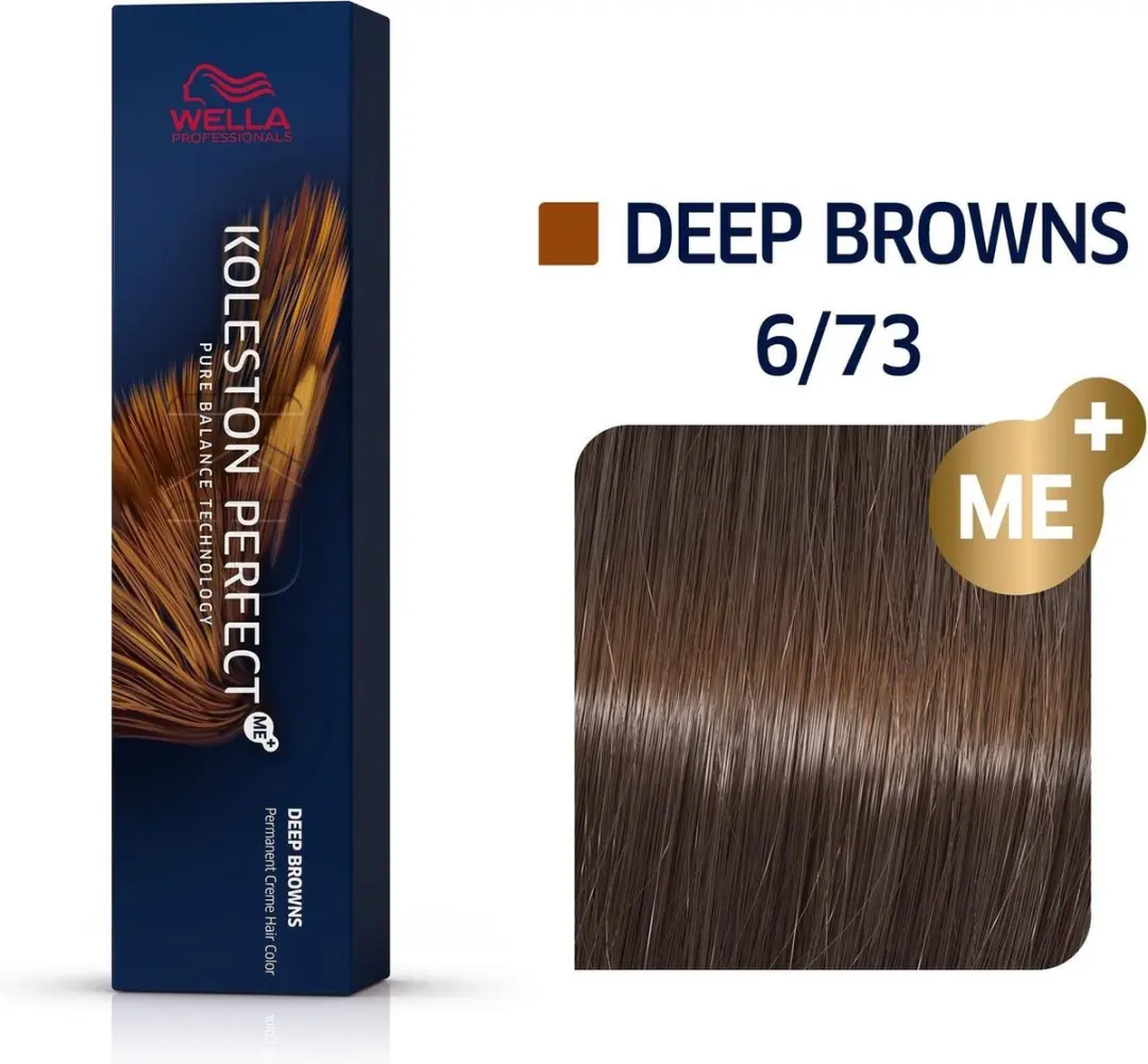 Wella Professionals Koleston Perfect Me+ Haarverf 6/73 Deep Browns 60ml