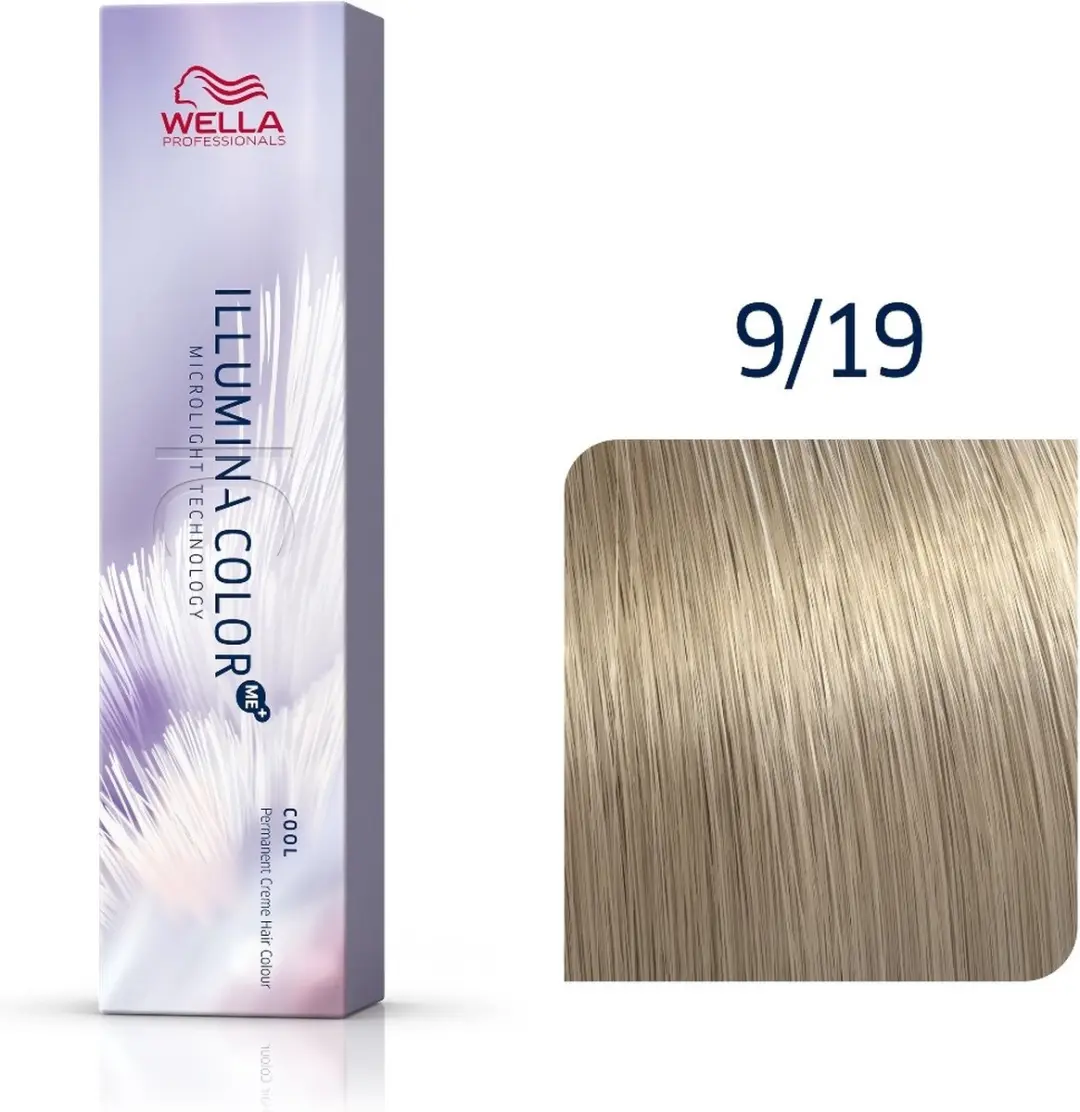 Wella Professionals Illumina Color 9/19 Haarverf 150ml - Zwart