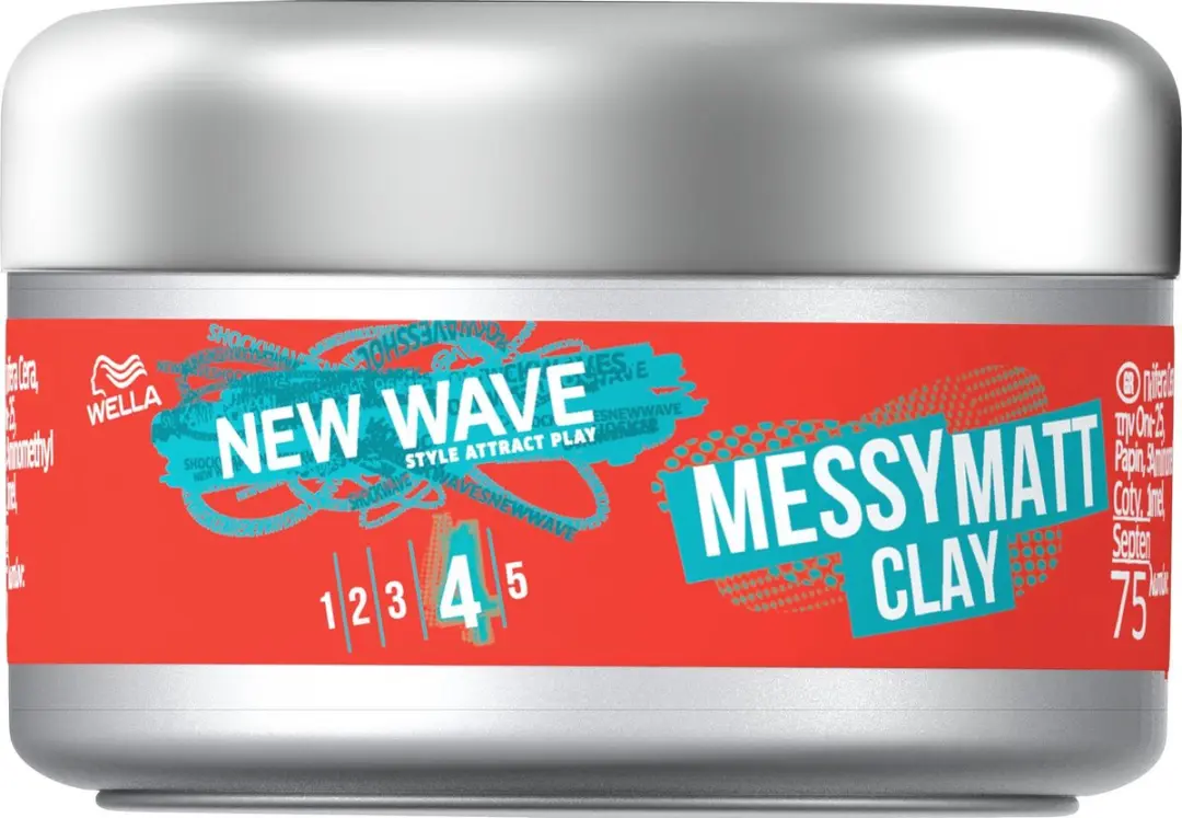 Wella Professionals New Wave Shockwaves Go Matt Clay 75ml