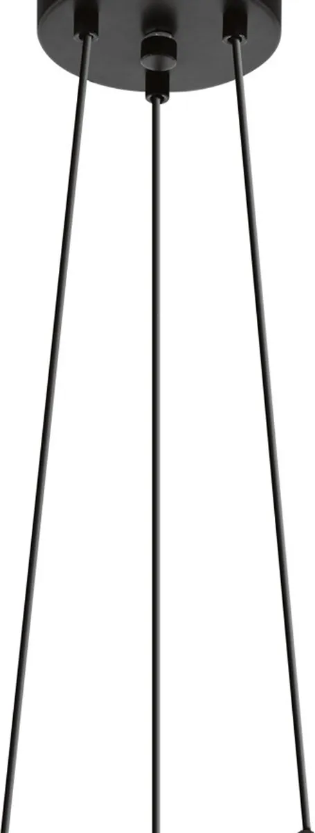 Eglo Tarbes Hanglamp E27 - Ø31cm - Zwart