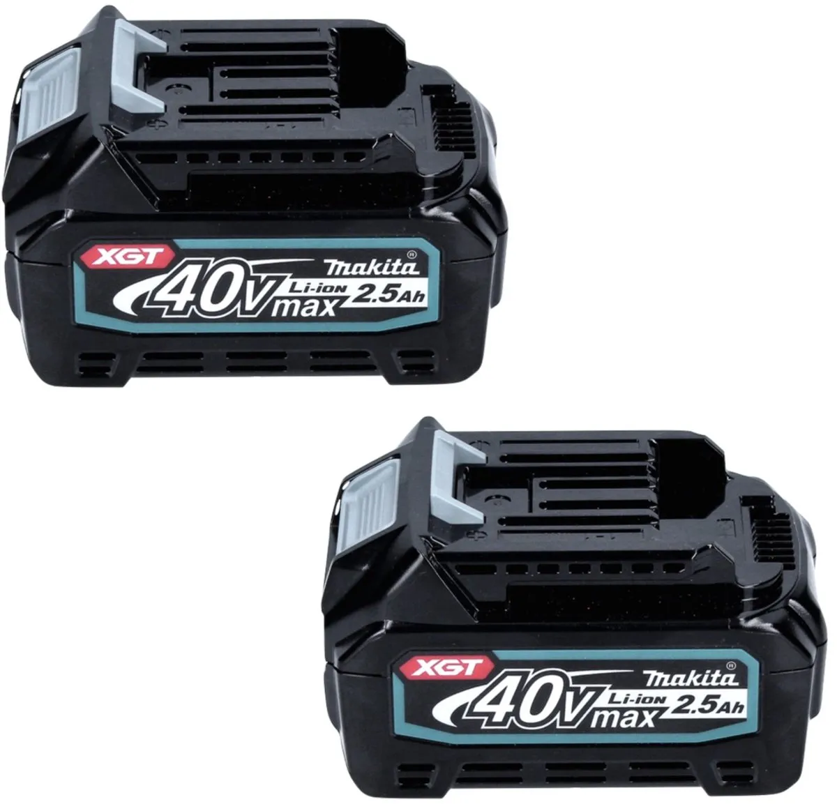 Makita Power Source Kit 40V XGT - 2x BL4025 2,5Ah + DC40RA Snellader