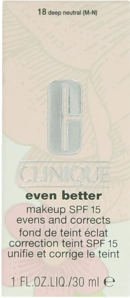 Clinique Even Better Foundation WN94 Deep Neutral 30ml - afbeelding 6 van 6