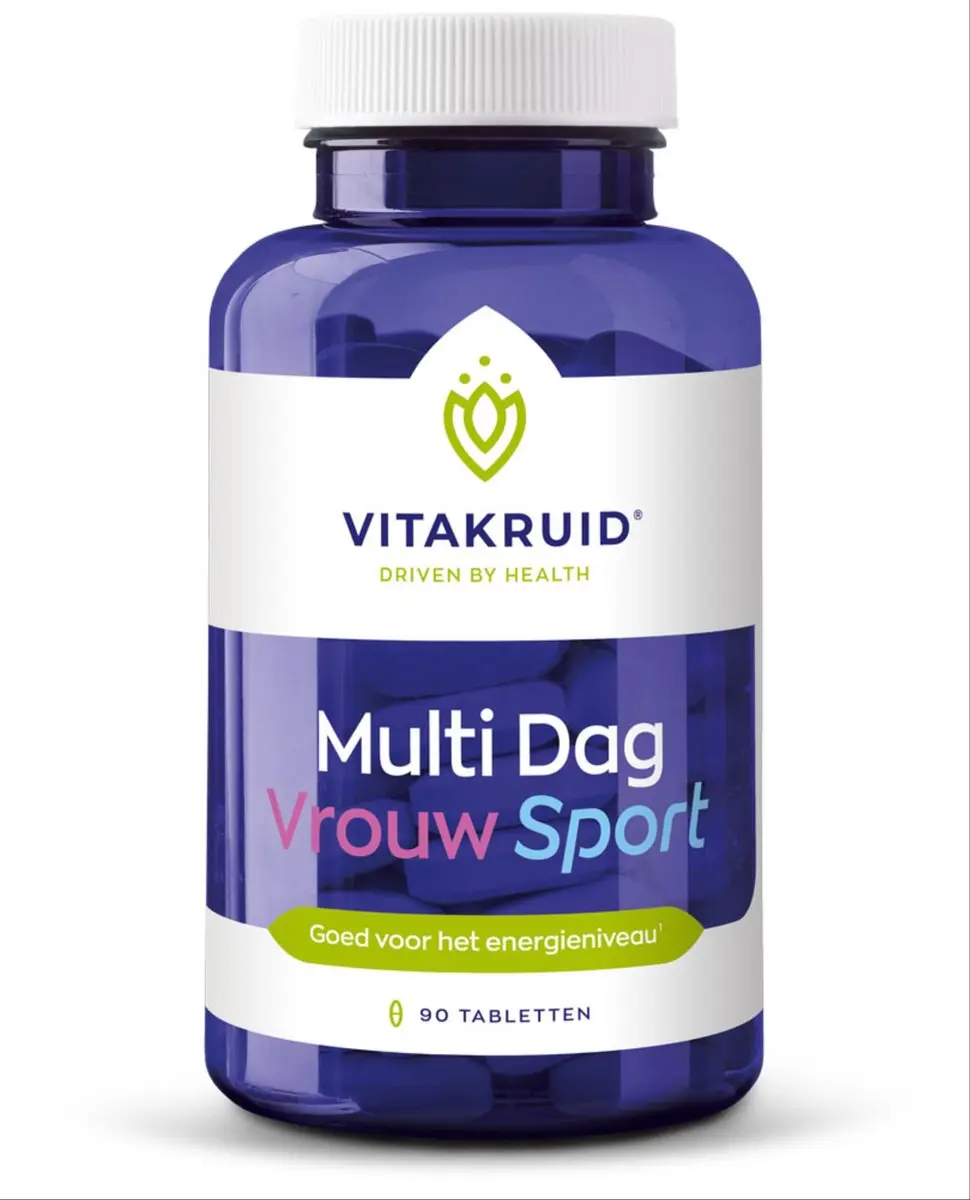 Vitakruid Vrouw Sport Multi Dag 90 tabletten
