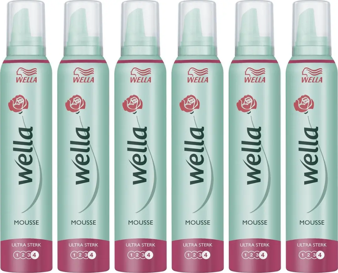 Wella Professionals Ultra Strong Hold Mousse - 6x200ml
