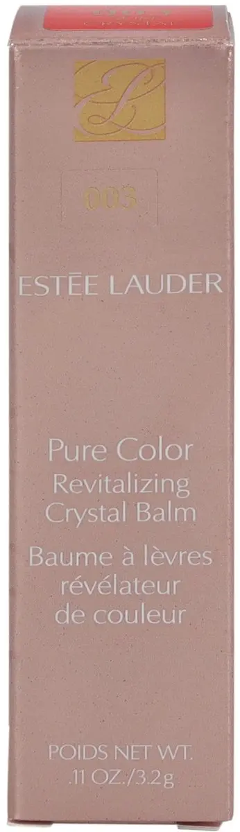 Estée Lauder Pure Color Revitalizing Crystal Lipstick 003 SUN - 1ml