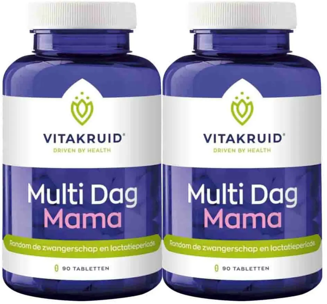 Vitakruid Multi Dag Mama 180 tabletten - 2x90