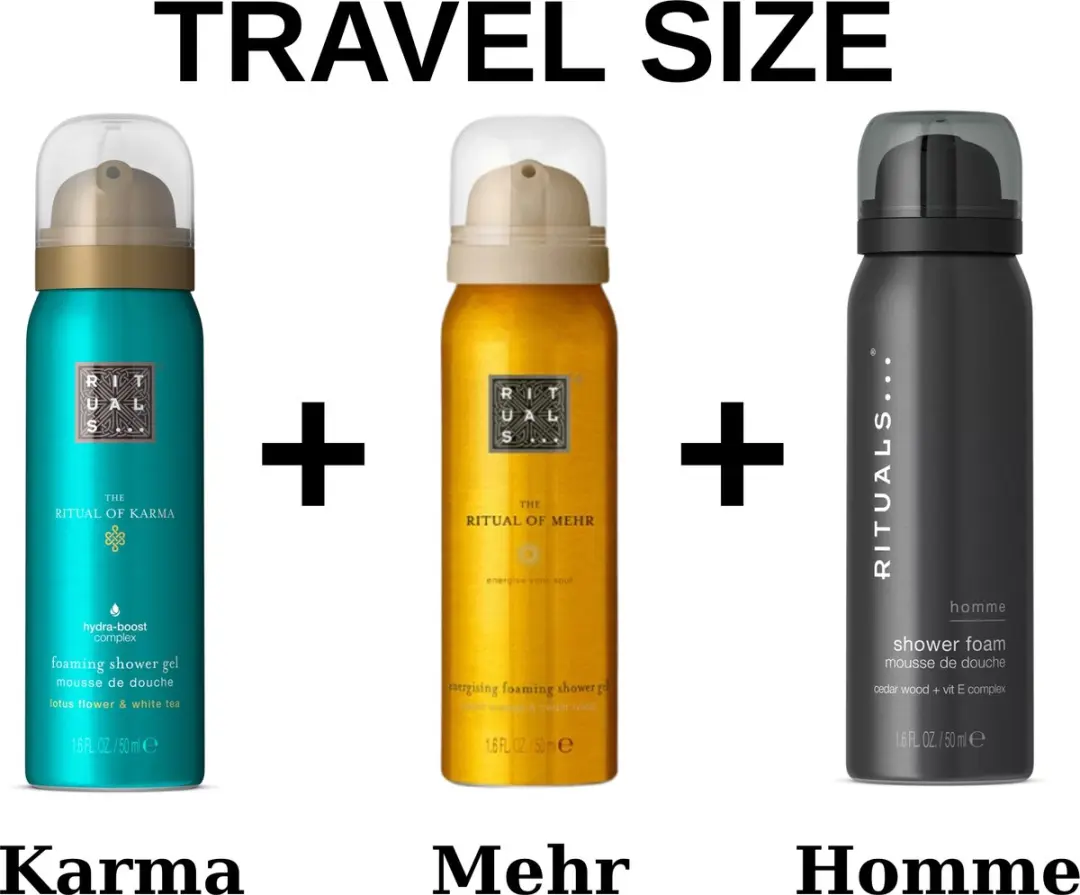 Rituals Combi Set Karma/Mehr/Homme Douchegel 150ml