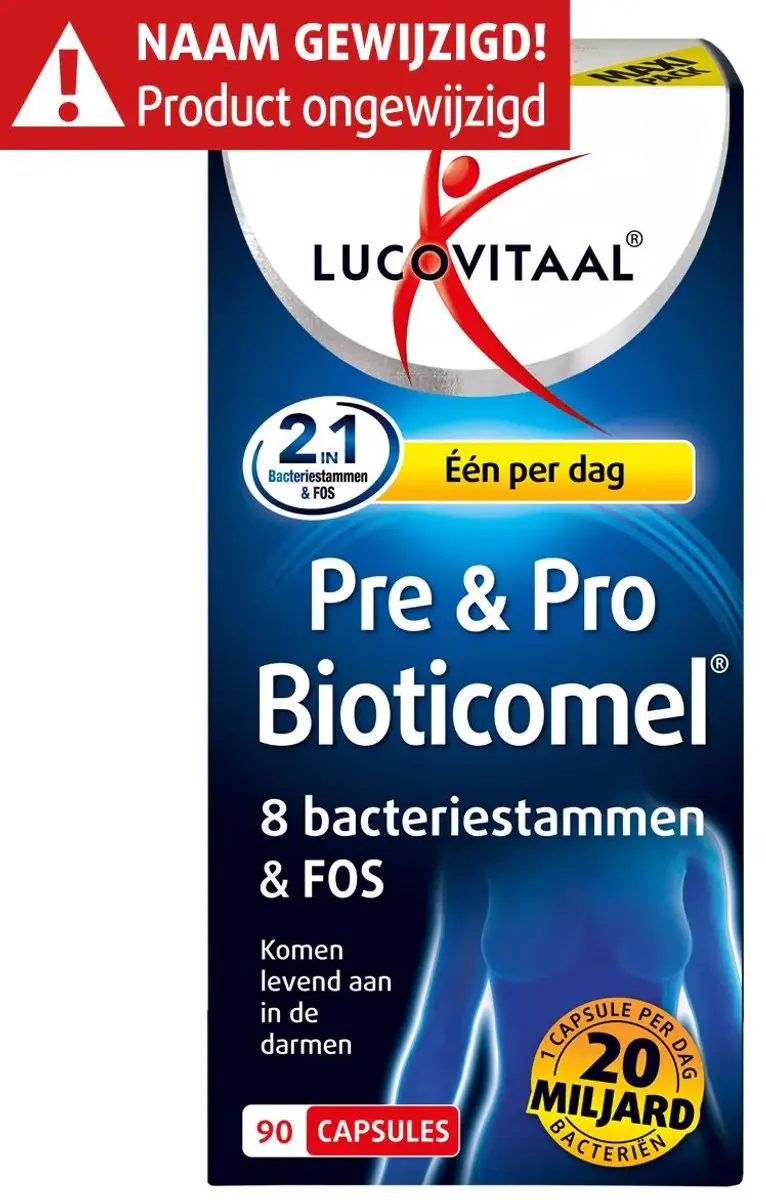 Lucovitaal Pre- Pro- Post Biotica 30 Capsules