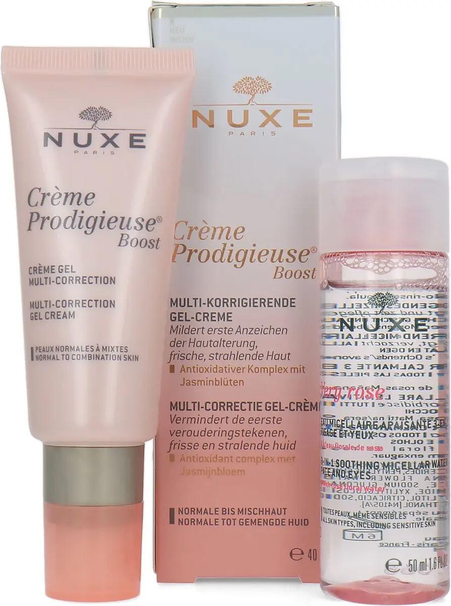 Nuxe Crème Prodigieuse Multi-Correction Gel Cream + Micellair Water