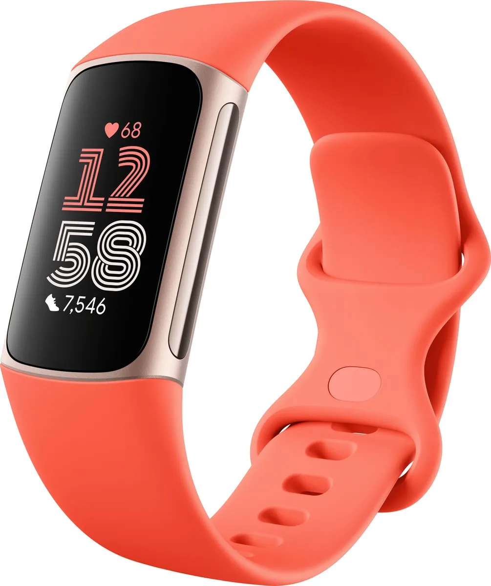Fitbit Charge 6 Activity Tracker - Oranje