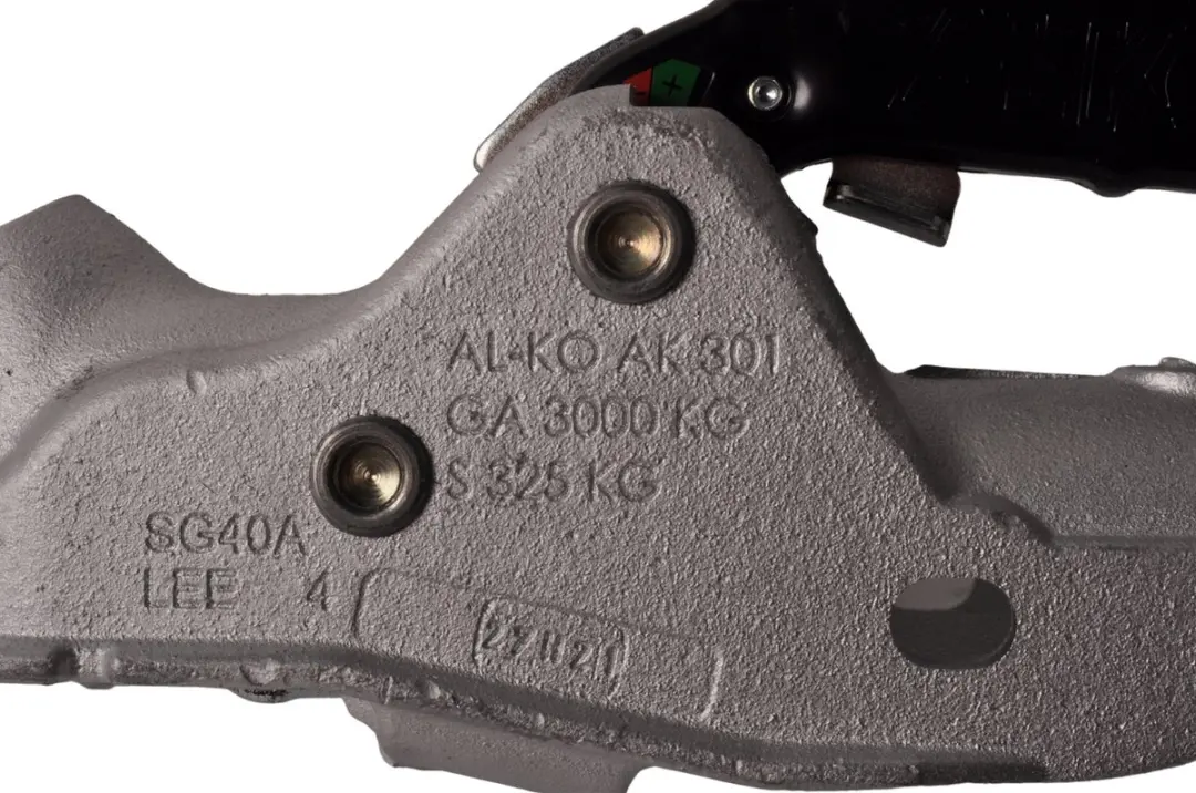 AL-KO AK301 Koppeling 3000kg - Rond 50mm - Transparant