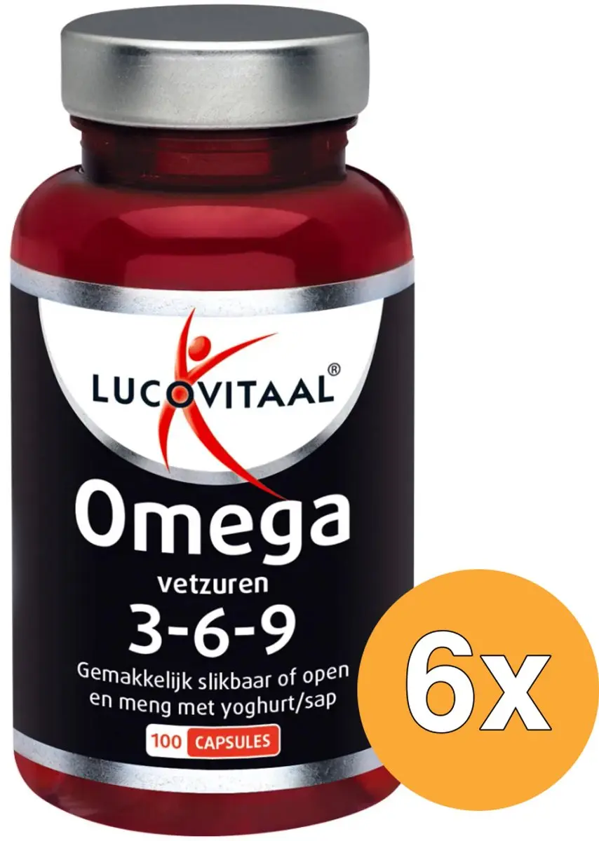 Lucovitaal Omega 3-6-9 Vetzuren 200 Capsules