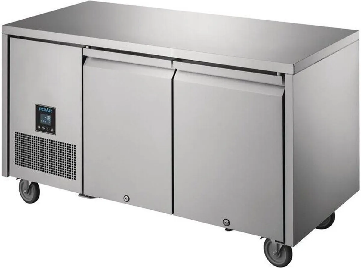 Polar U-Serie UA006 Tweedeurs Vrieswerkbank 267L