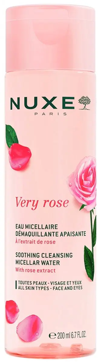 Nuxe Very Rose Eau Micellaire Apaisante 3en1 - 200ml - afbeelding 6 van 6